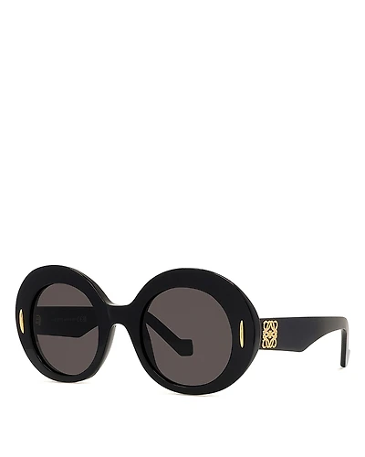 Loewe Anagram Oval Sunglasses