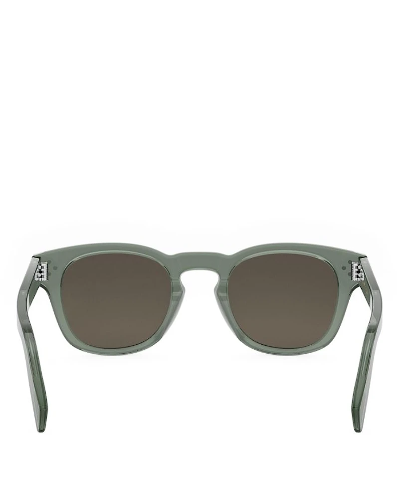 3 Dots Geometric Sunglasses, 49mm