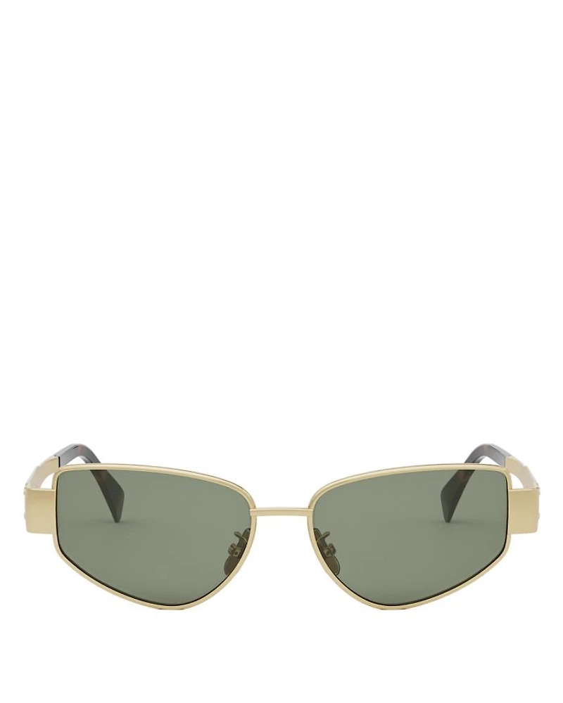 Triomphe Cat Eye Sunglasses, 55mm
