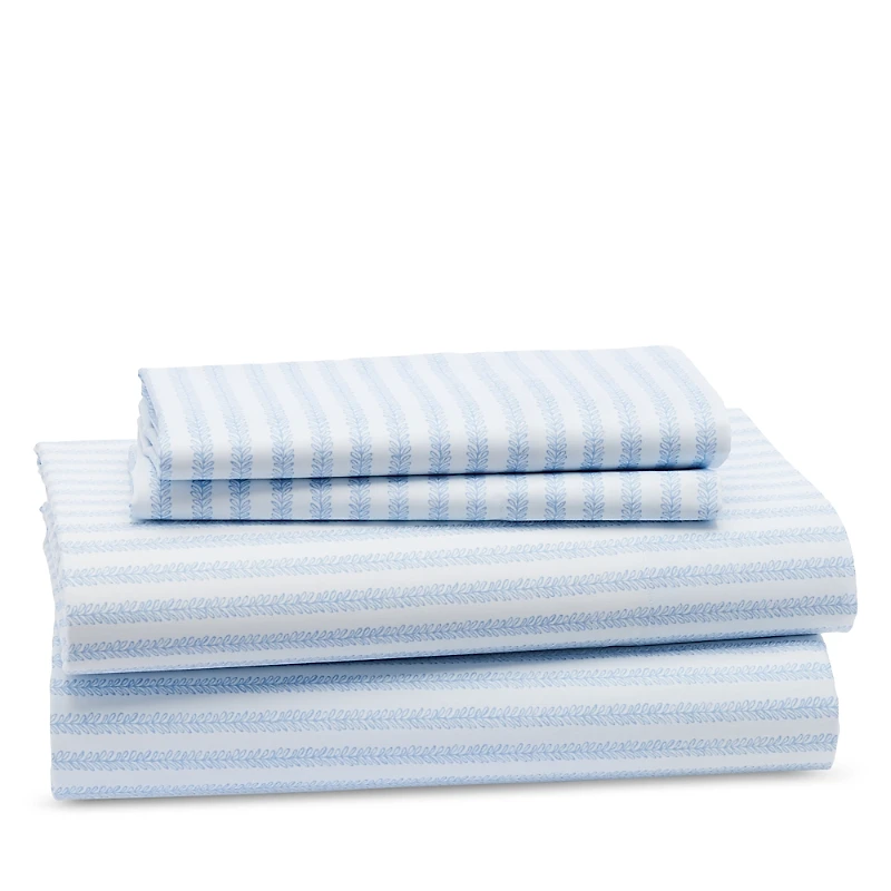Aqua Egyptian Cotton Sheet Set, Queen - Exclusive