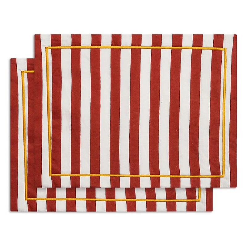 Riviera Linen Placemats, Set of 2