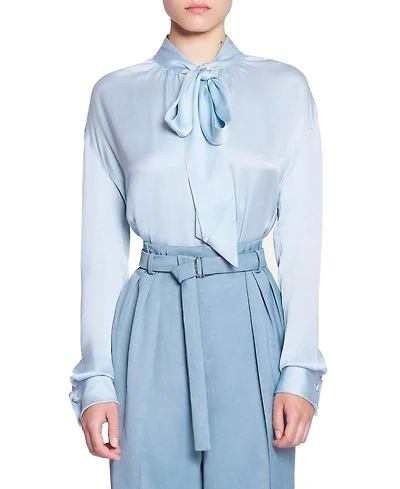 Ascot Collar Blouse