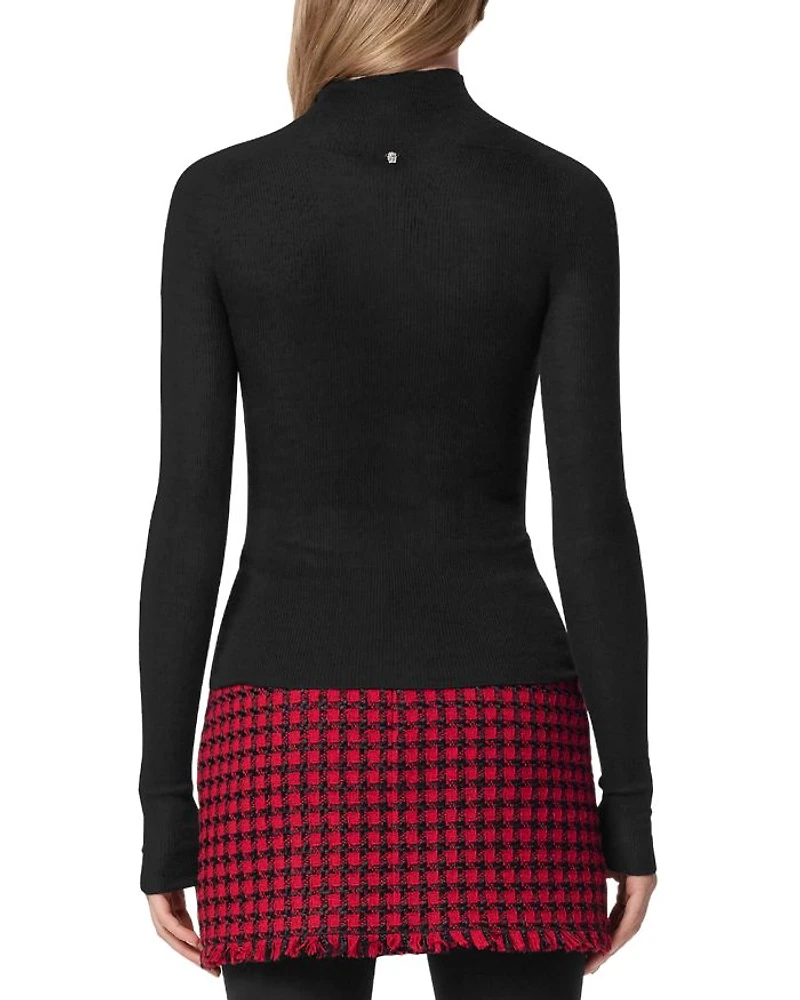 Merino Seamless Ribbed Sweater