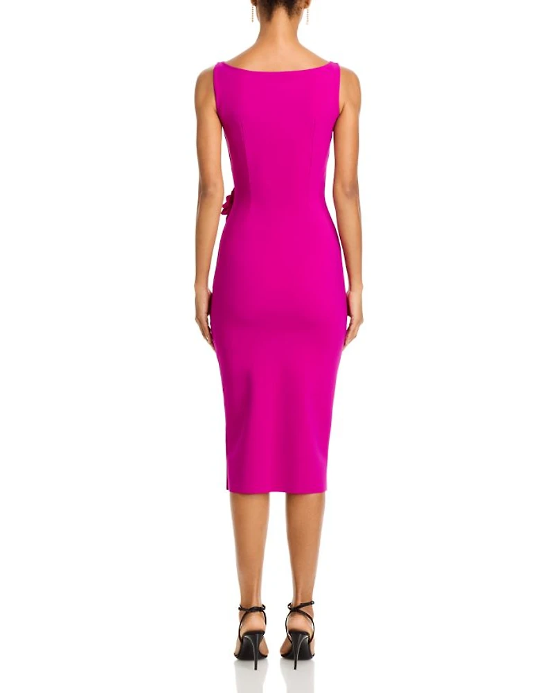 Glenaly Flower Appliqué Dress