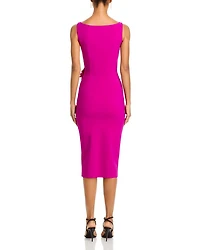 Glenaly Flower Appliqué Dress