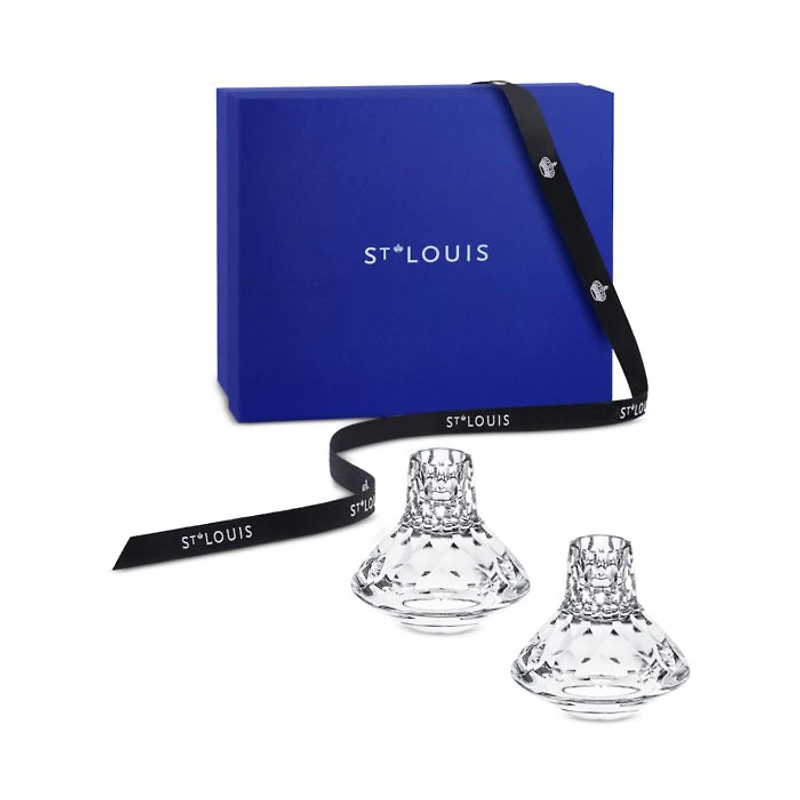 Folia Small Candlestick, Set of 2