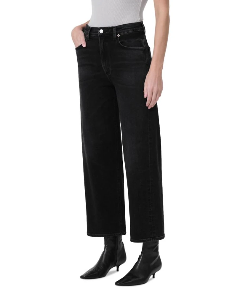 Ren High Rise Wide Leg Jeans Hush