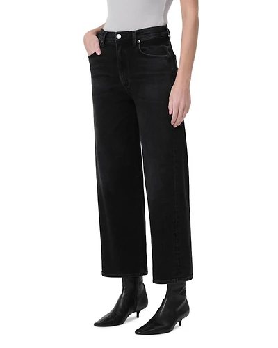 Ren High Rise Wide Leg Jeans Hush