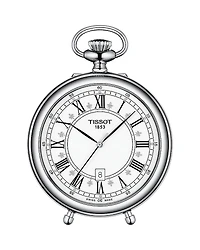 Tissot Stand Alone Pocket Watch, 49.6mm