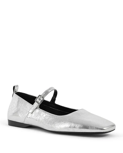 Women's Delia Square Toe Ballet Flats