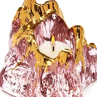 The Rock Votive in Pink/Gold - Exclusive