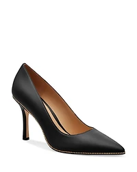 Women's Samantha Leather Pointed Pumps