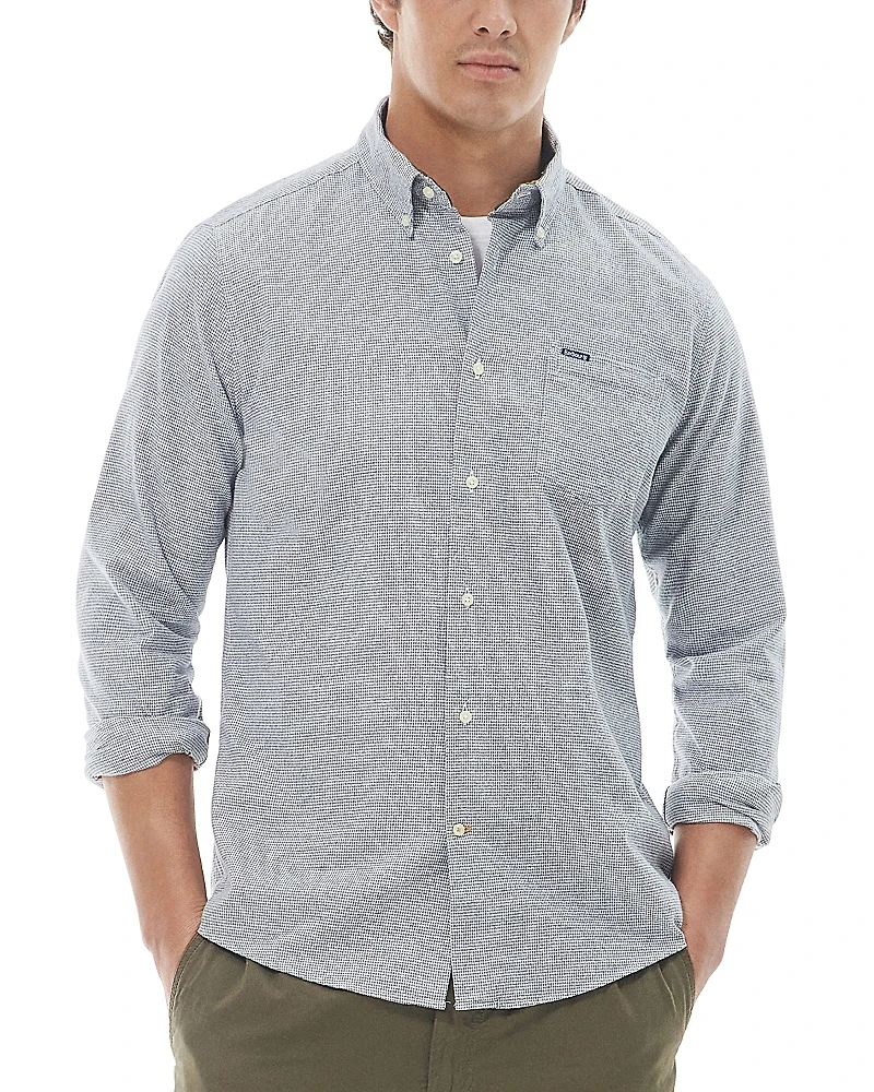 Barbour Turner Tailored Houndstooth Shirt