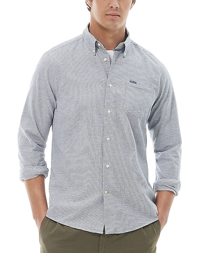 Barbour Turner Tailored Houndstooth Shirt