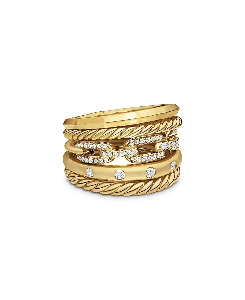 David Yurman Stax Five Row Ring