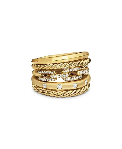 David Yurman Stax Five Row Ring