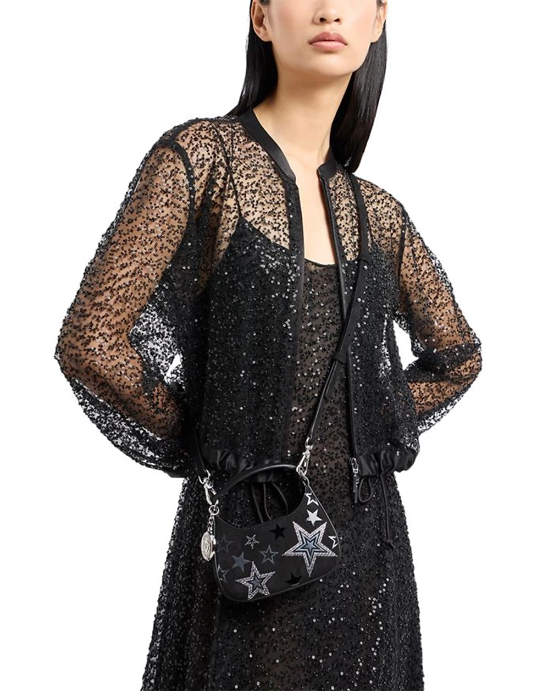 Sheer Sequin Jacket
