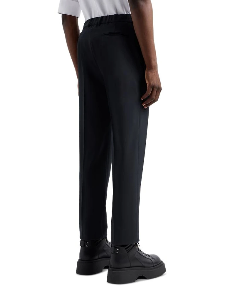Technical Stretch Gabardine Regular Fit Pants