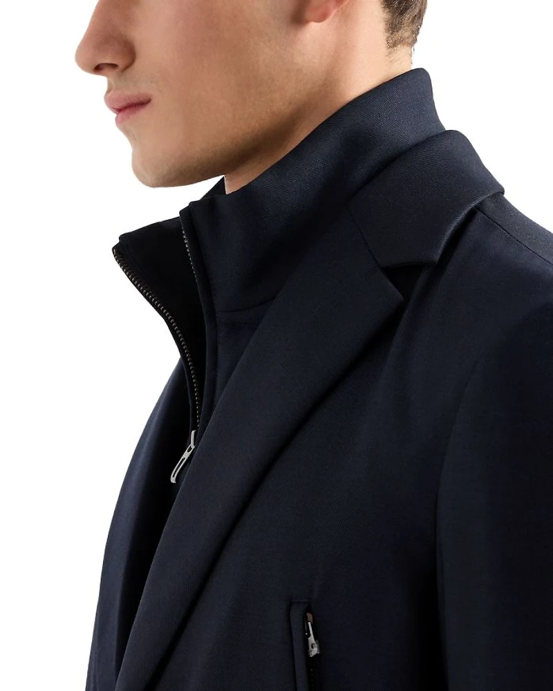 Travel Essentials Blazer with Detachable Padded Dickie Jacket