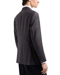 Plaid Wool Blazer