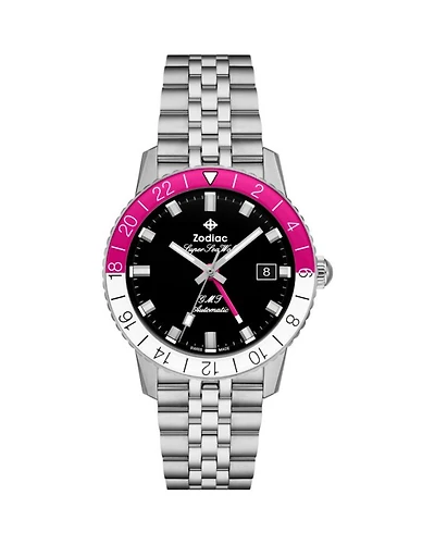 GMT Automatic Stainless Steel Watch