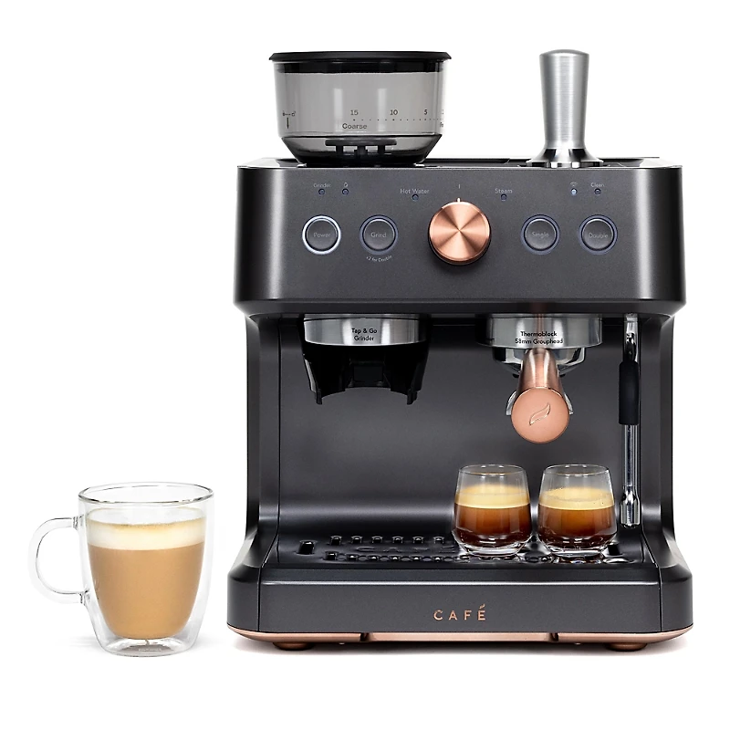 Cafe Bellissimo Semi Automatic Espresso Machine + Frother