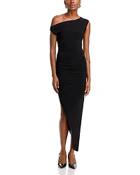 Norma Kamali Drop Shoulder Gown