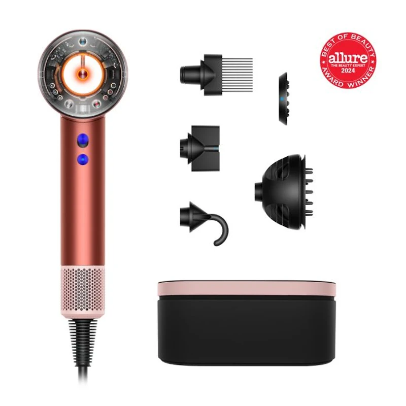 Special Edition Supersonic Nural™ Hair Dryer | Strawberry Bronze/Blush Pink