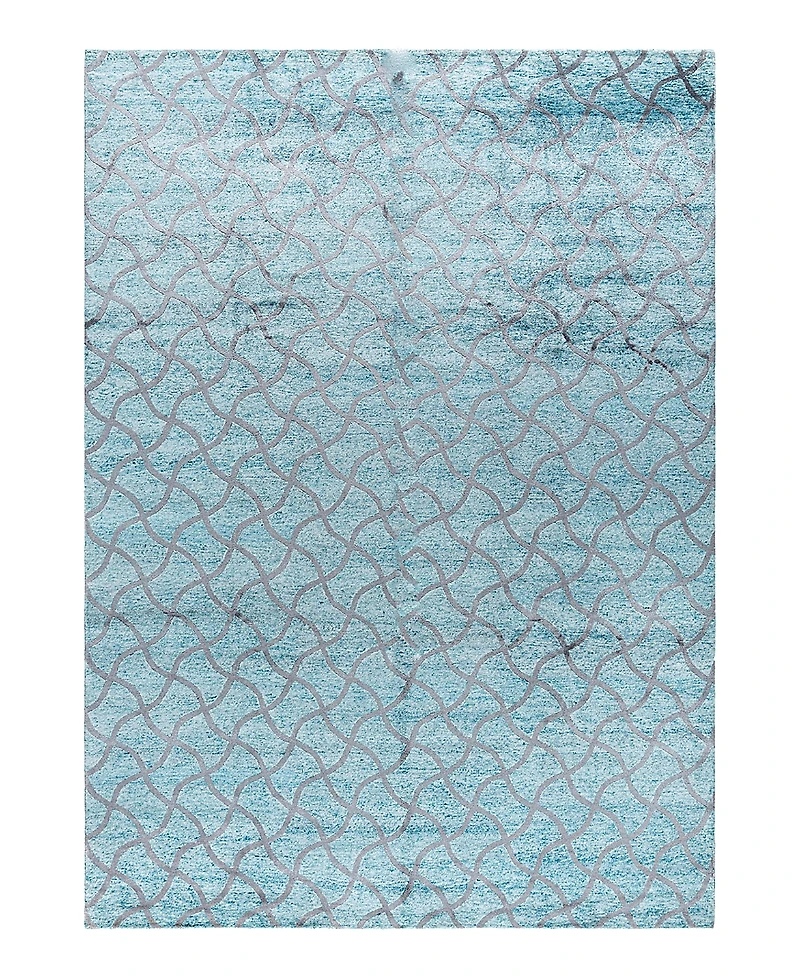 Bloomingdale's Indo Modern M6824 Area Rug, 9' x 12'4