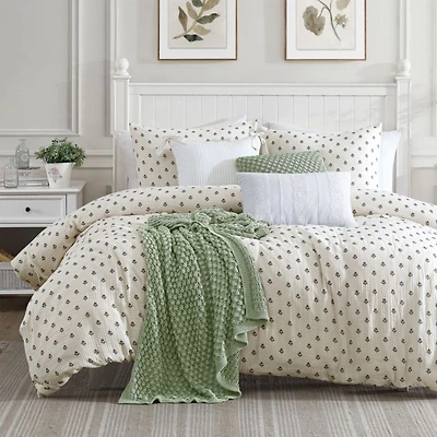 Block Print Gauze Comforter Set