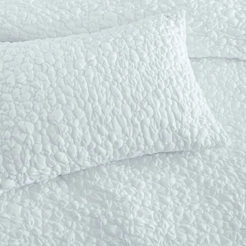 Floral Bubble Comforter Set