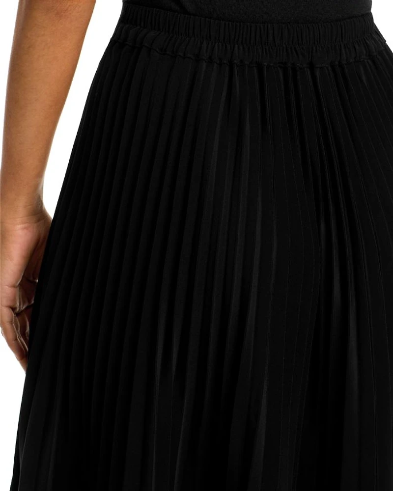 Pleated Midi Skirt
