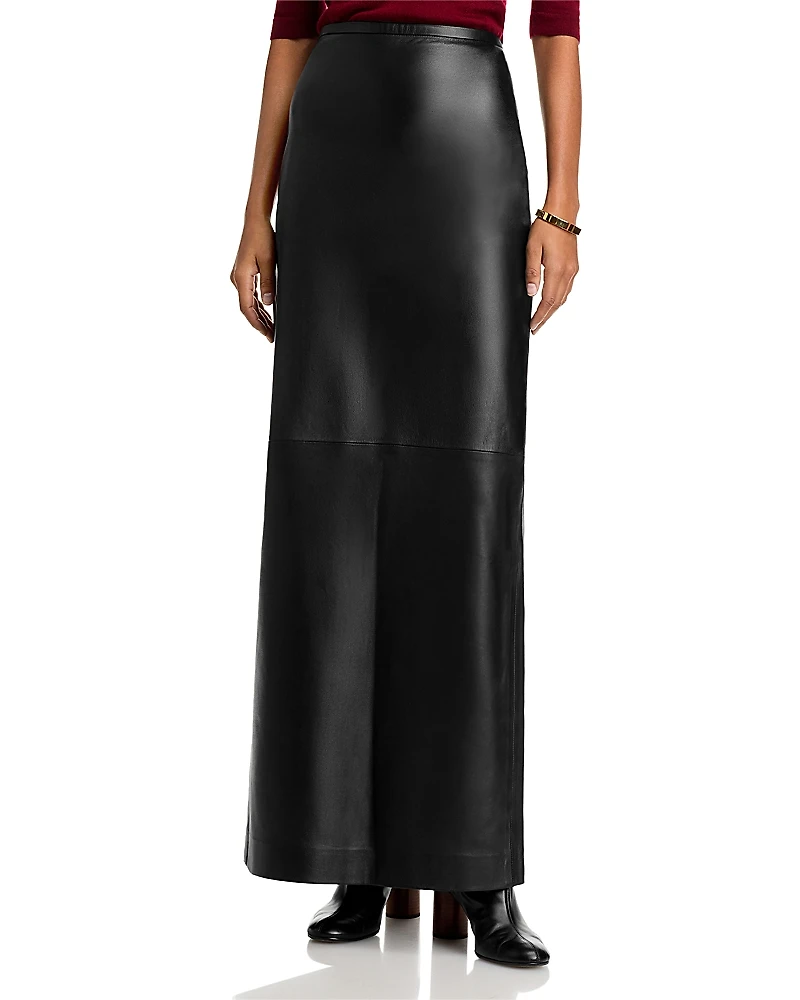 Co Leather Maxi Skirt