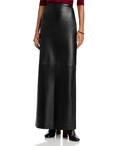Co Leather Maxi Skirt