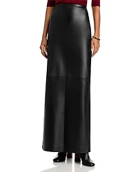Co Leather Maxi Skirt