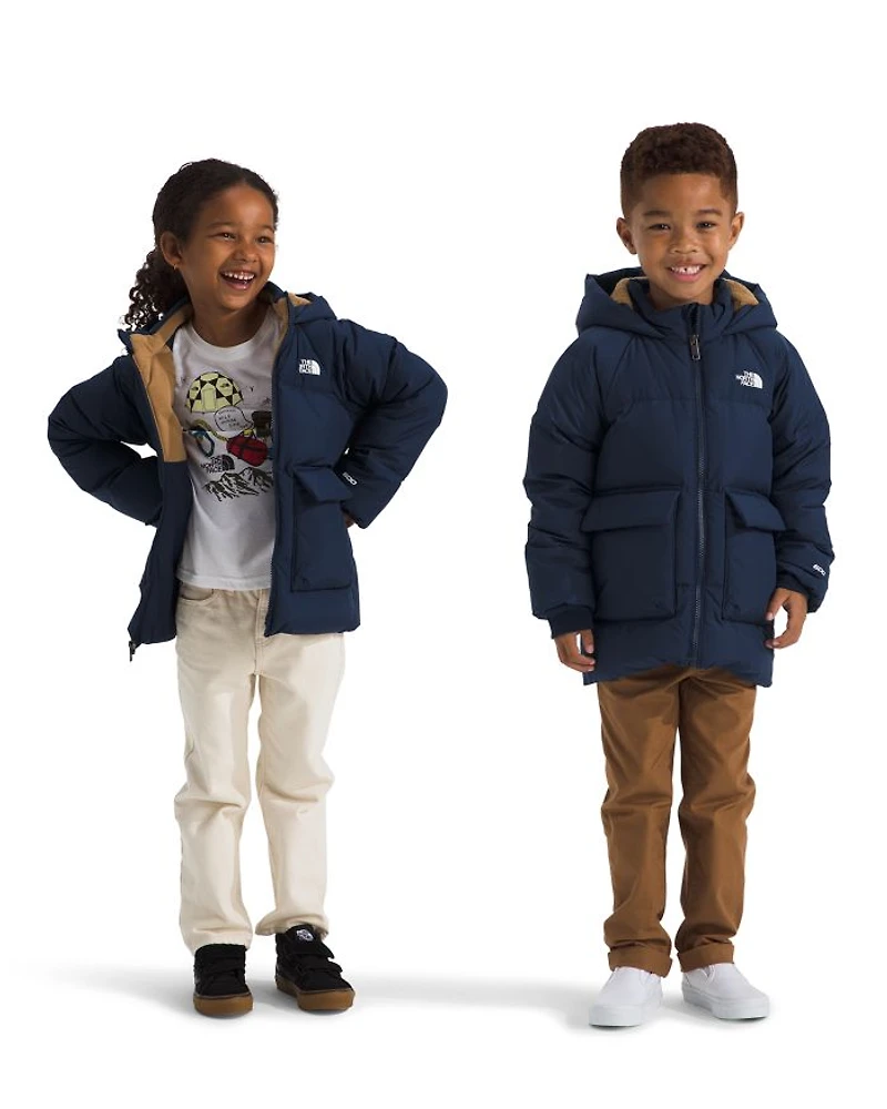 Unisex Kid Fleece Lined Parka - Little