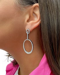 Tory Oval Drop Earrings