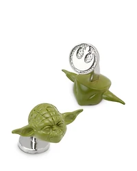 3D Yoda Cufflinks