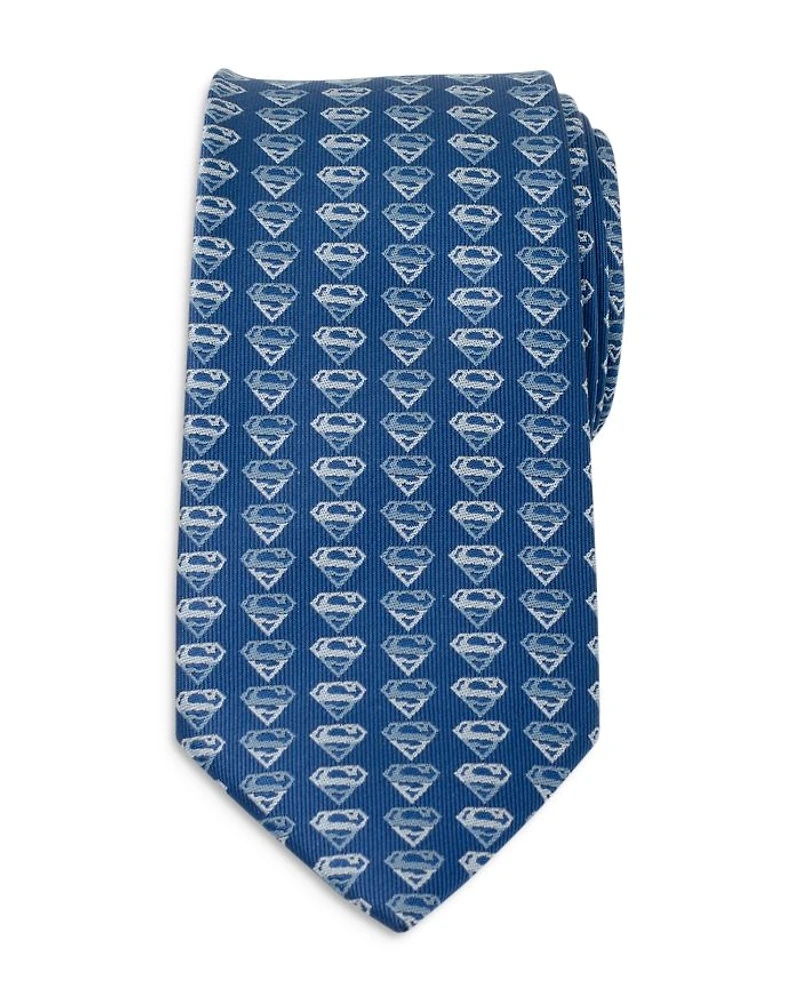 Superman Shield Silk Tie