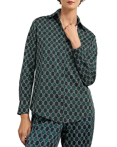 Hobbs London Finwell Satin Blouse