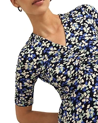 Frankie Printed Jersey Dress