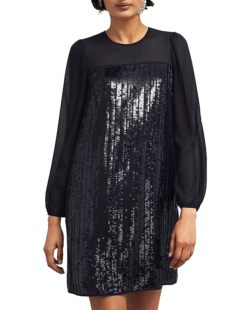 Hobbs London Zariah Sequin Dress