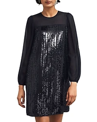Hobbs London Zariah Sequin Dress