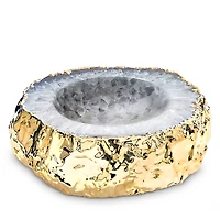 Anna new york Cascita Bowl, Agate & Gold