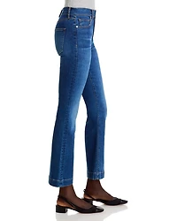 Carson Kick Flare Jeans Bright Blue