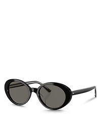 Oliver Peoples Lumar Oval Sunglasses, 51mm