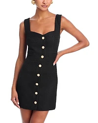 French Connection Sweetheart Neck Mini Dress