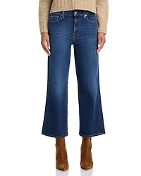 Alexa High Rise Cropped Jeans Wave