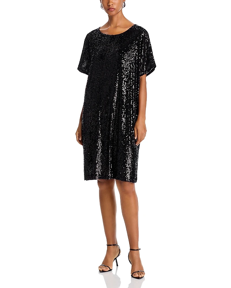 Caroline Rose Sequined Caftan Dress