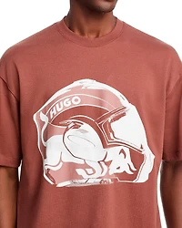 Dit Cotton Logo Graphic Tee